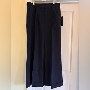 Tuckernuck Navy Wide Leg Trousers